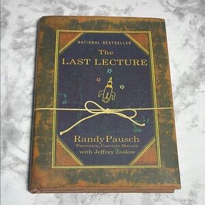 The Last Lecture Hardcover Book